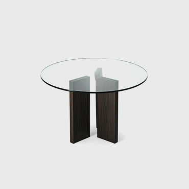 Round Glass Side Table