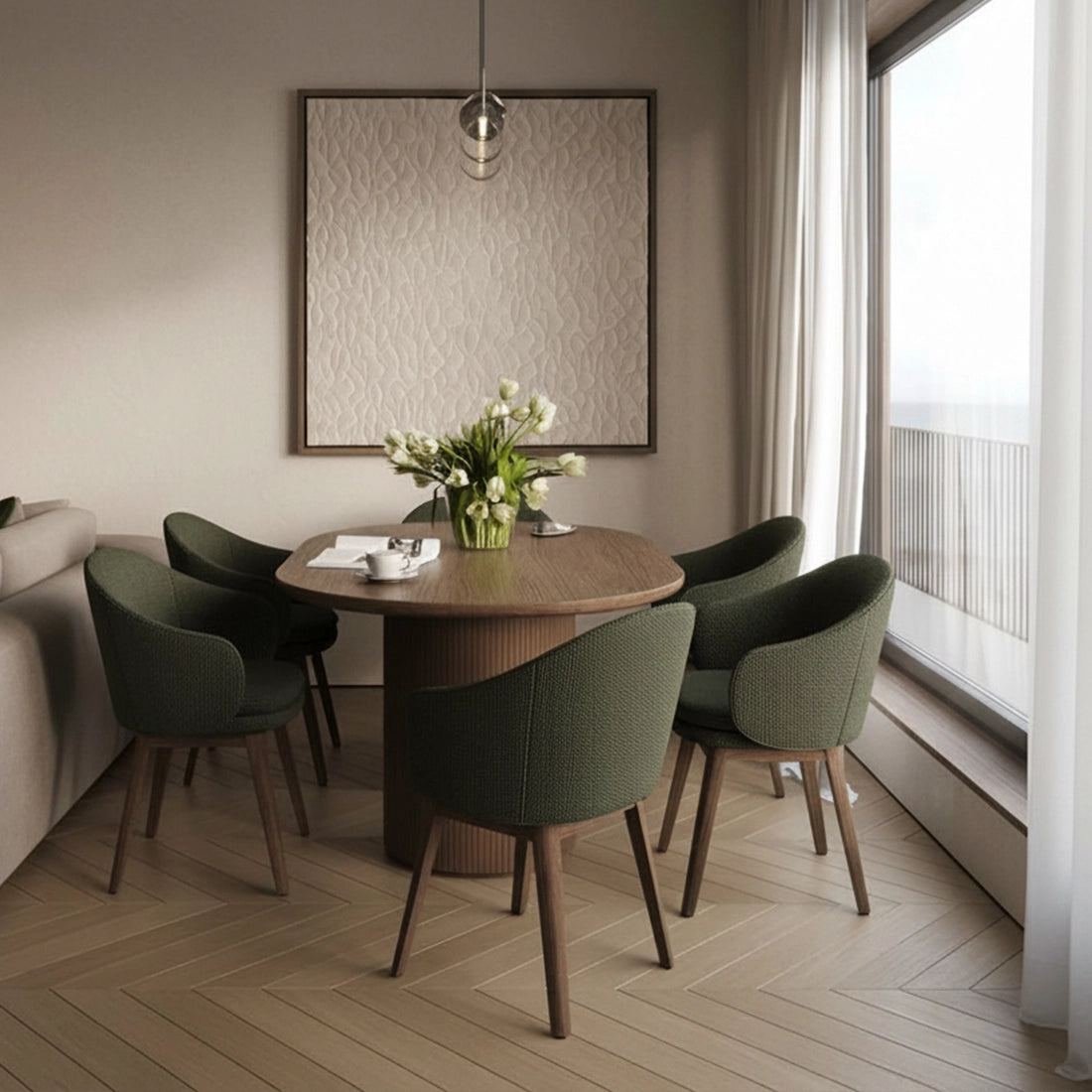Premium Wooden Dining Set
