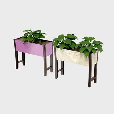 Green Potted Plant Table