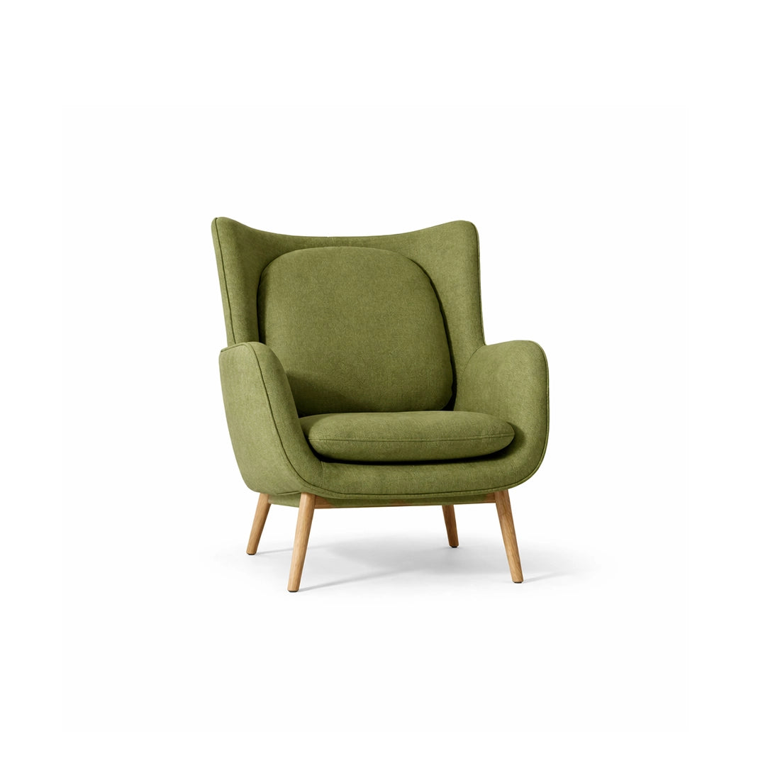 Modern Leather Accent Chair
