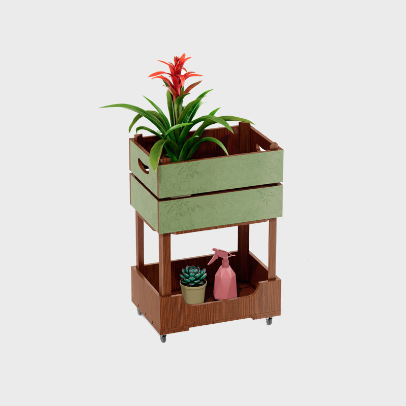 Wooden Plant Table For Garden