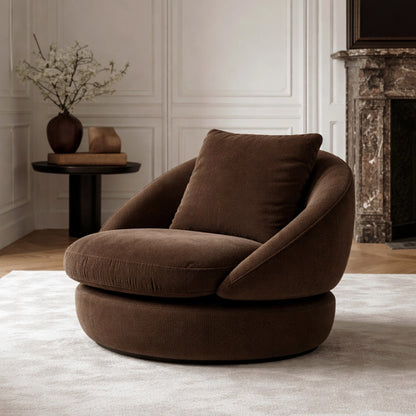 Modern Fabric Lounge Chair