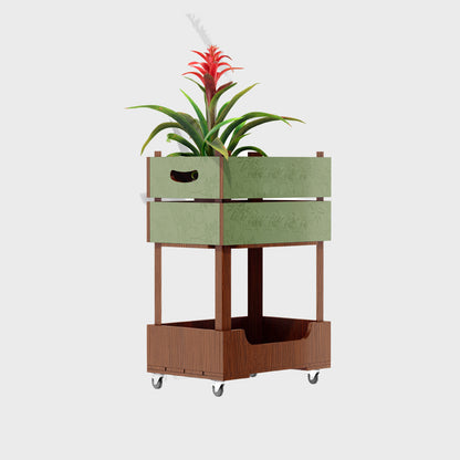 Wooden Plant Table For Garden