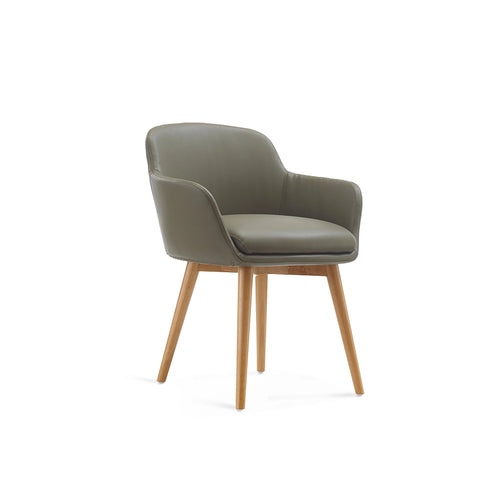 Minimalist Fabric Arm Chair