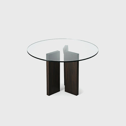 Round Glass Side Table