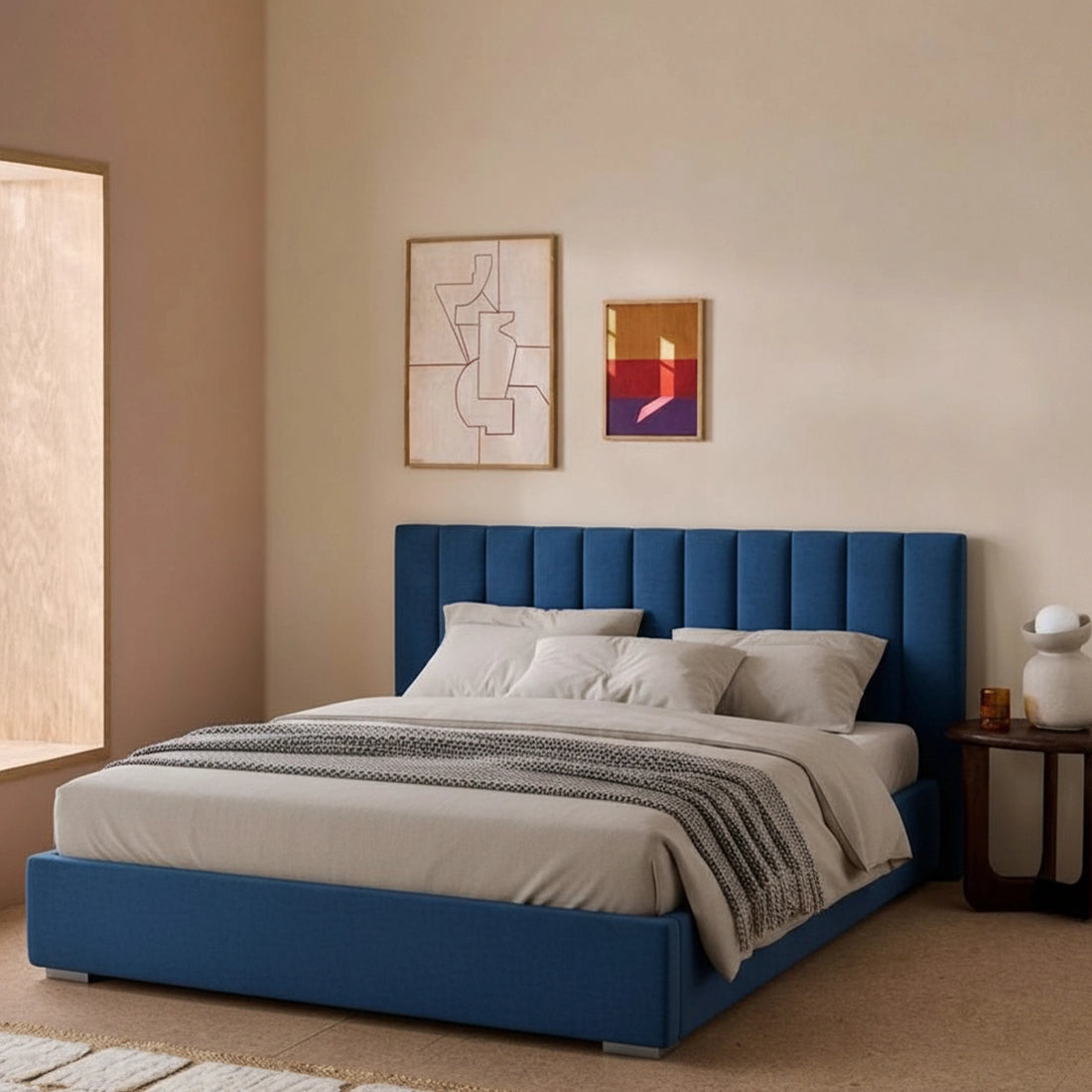 Modern Fabric Bed Frame