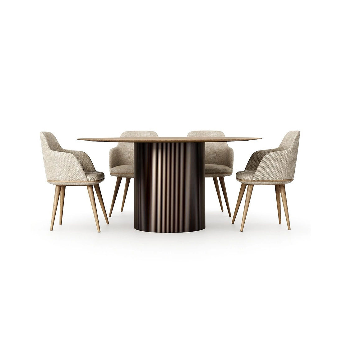 Luxury Dining Table Chair Set