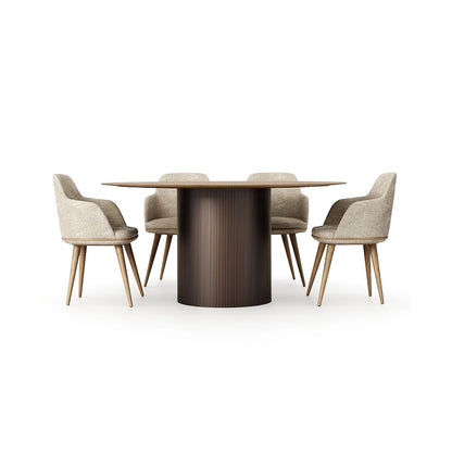 Luxury Dining Table Chair Set