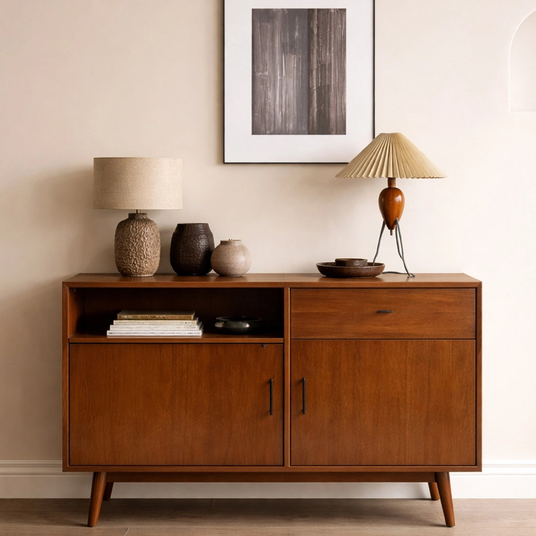 Stylish Wooden Side Cabinet