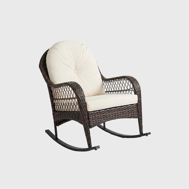Wicker Rocking Sofa Chair