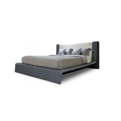 Contemporary Fabric Bed Frame