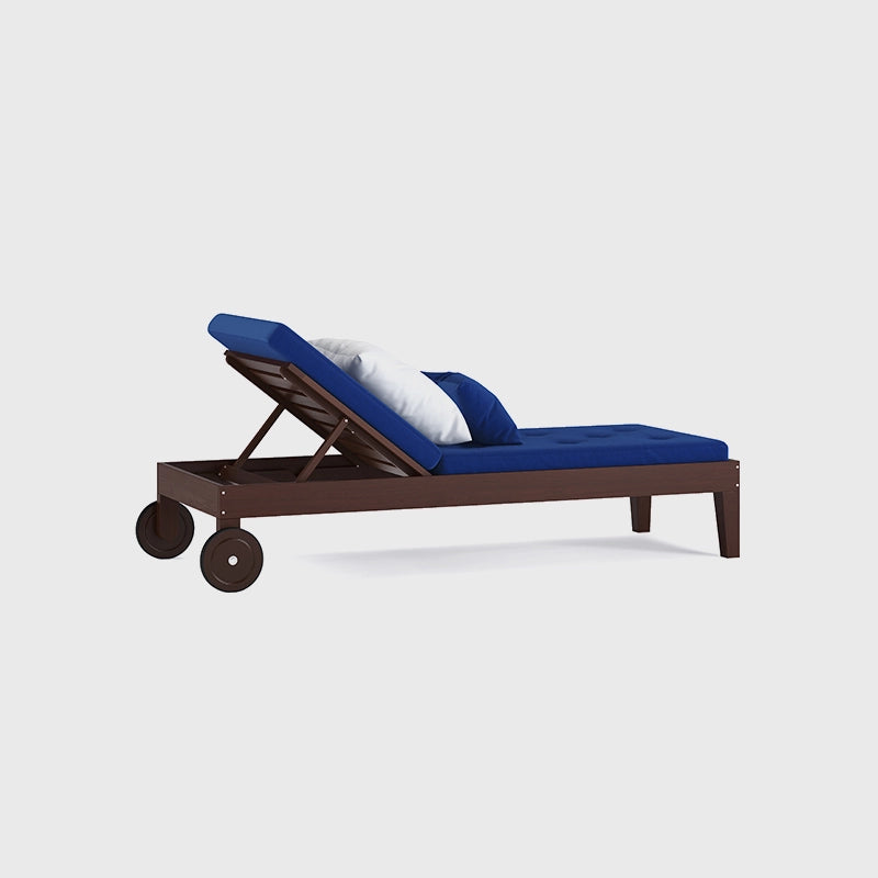 Wooden Poolside Lounge Chair