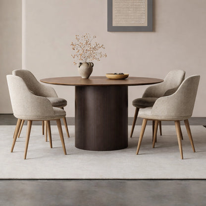 Luxury Dining Table Chair Set
