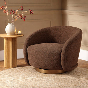 Elegant Curved Accent Seating