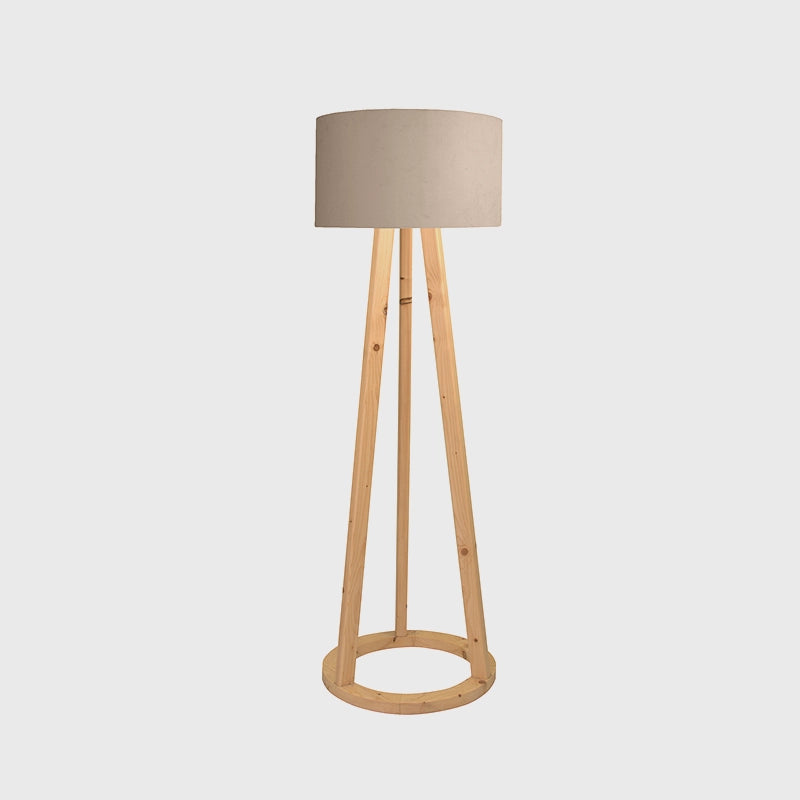 Wooden Tripod Plant Stand