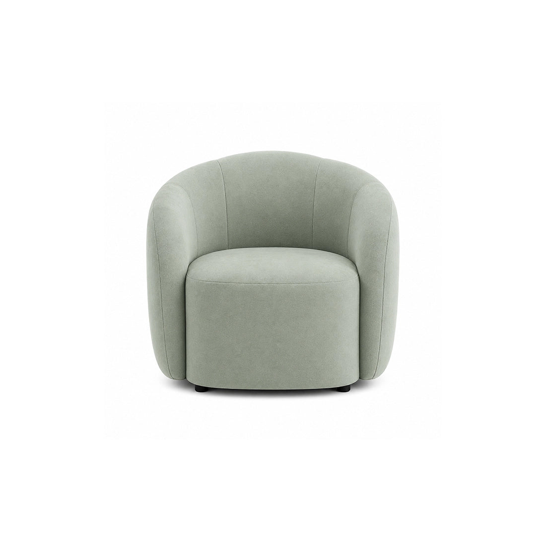 Modern Rounded Accent Chair