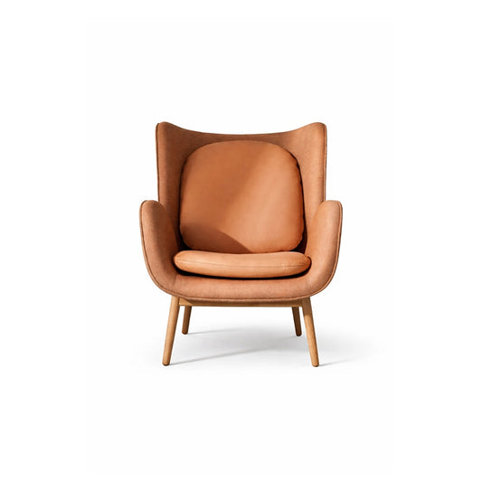 Modern Leather Accent Chair
