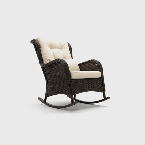 Wicker Rocking Sofa Chair