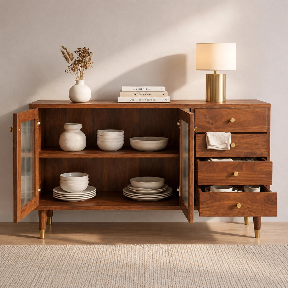 Luxury Sideboard Display Cabinet