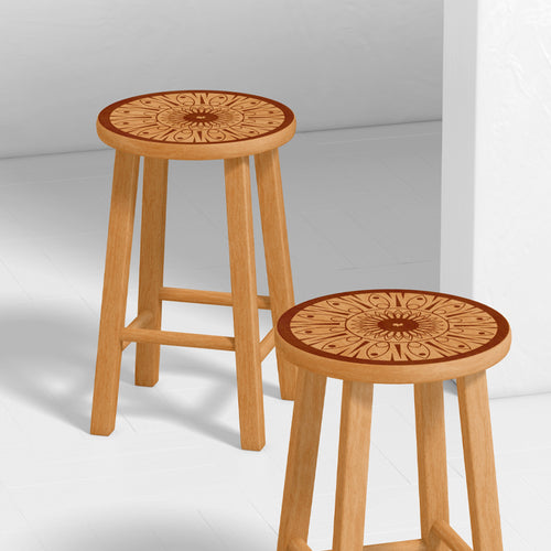 Classic Wooden Pot Stool