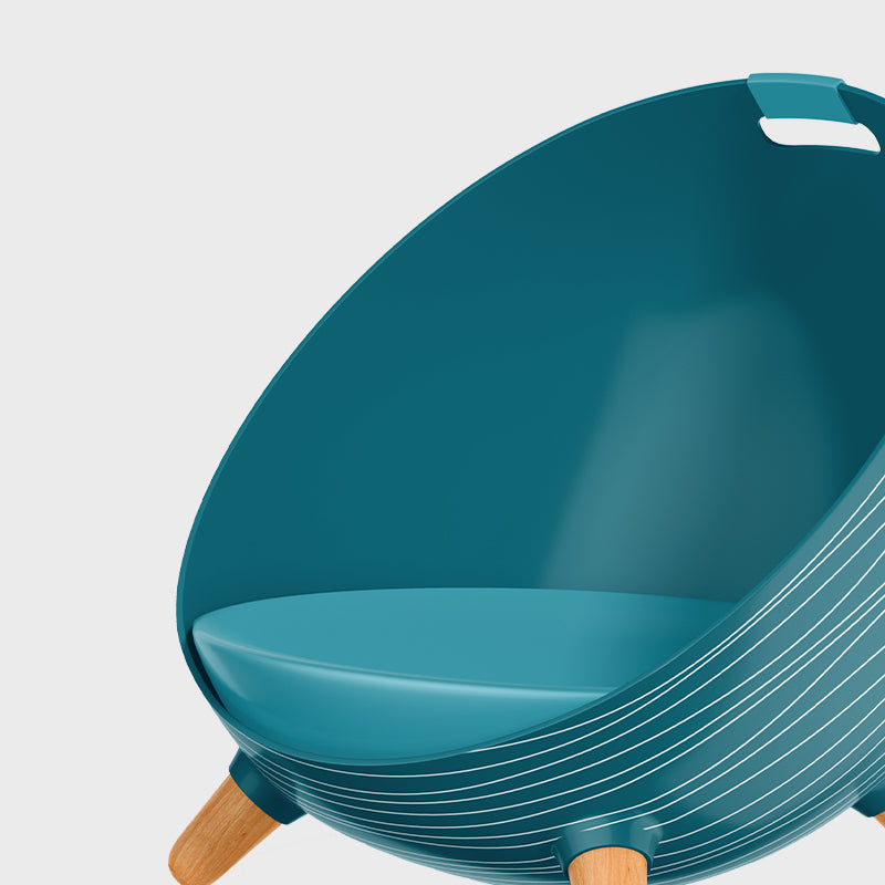 Solid Round Sofa Chair