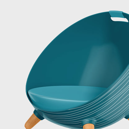 Solid Round Sofa Chair