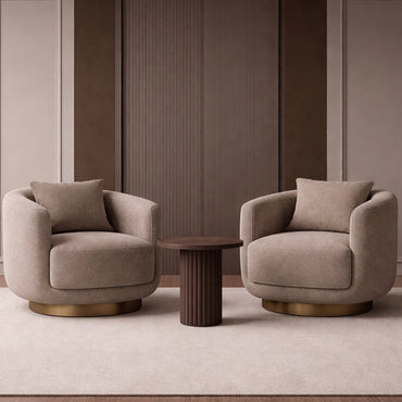 Contemporary Round Base Chair