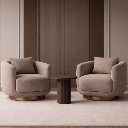 Contemporary Round Base Chair