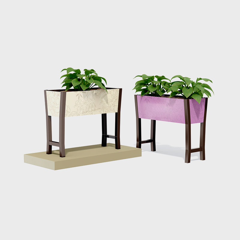 Green Potted Plant Table