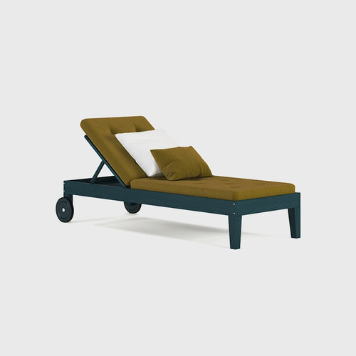 Wooden Poolside Lounge Chair