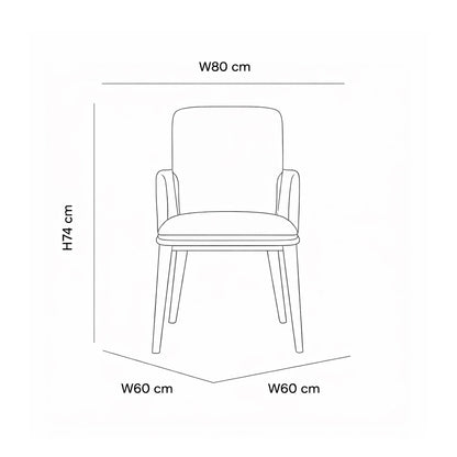 Modern Wooden Dining Chair