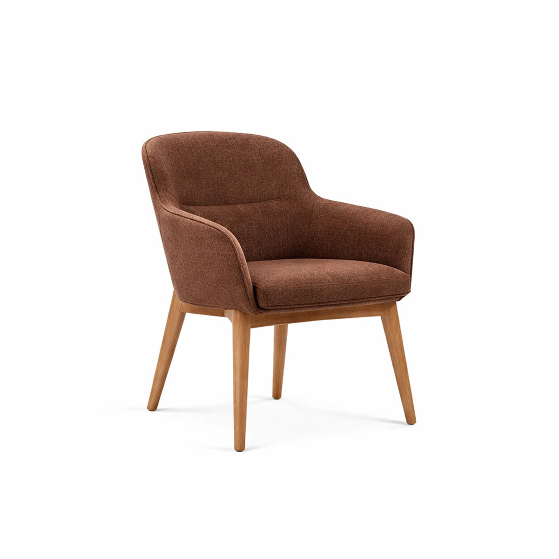 Minimalist Fabric Arm Chair