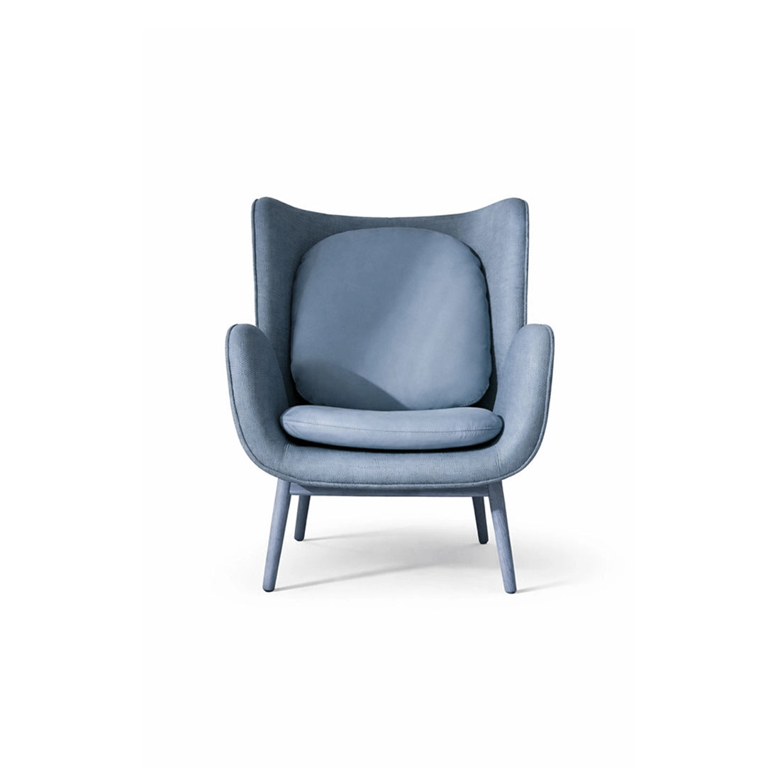 Modern Leather Accent Chair