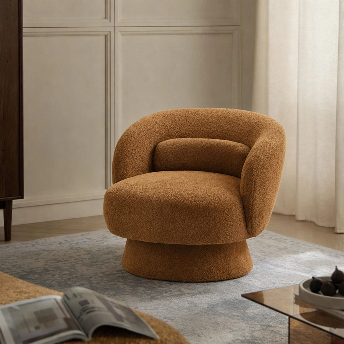 Soft Cushioned Accent Chair