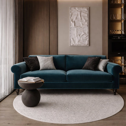 Elegant Velvet Lounge Sofa