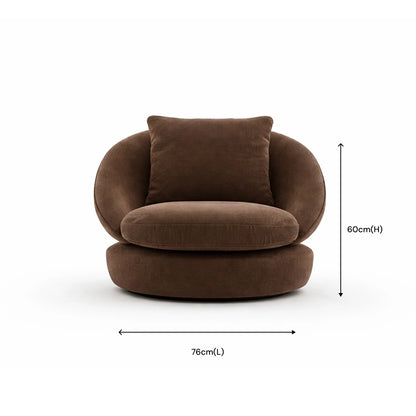 Modern Fabric Lounge Chair