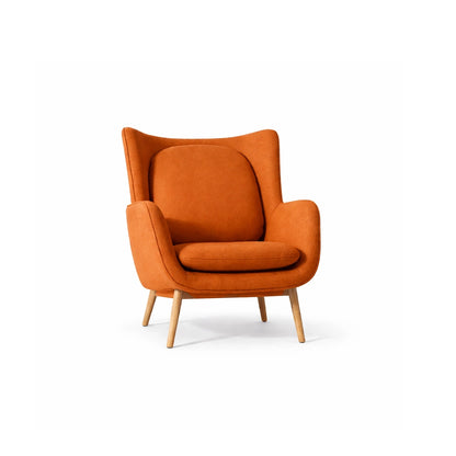 Modern Leather Accent Chair