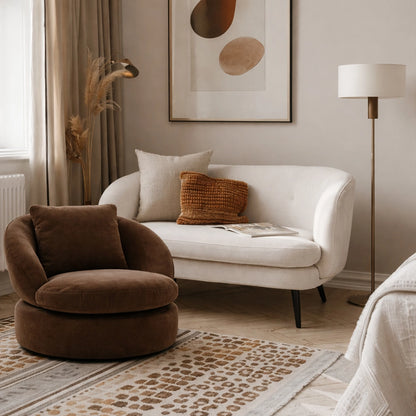 Modern Fabric Lounge Chair