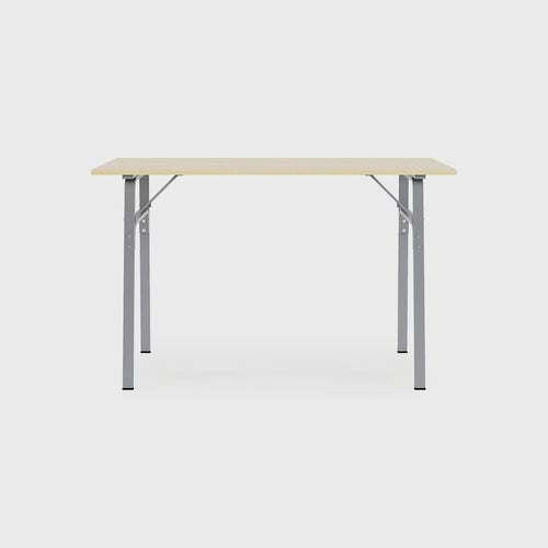 Folding Bamboo Adj Table 25In