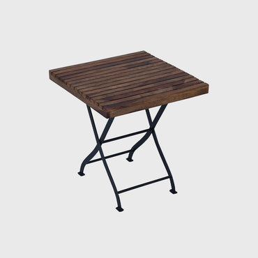 Outdoor Folding Wooden Metal Table