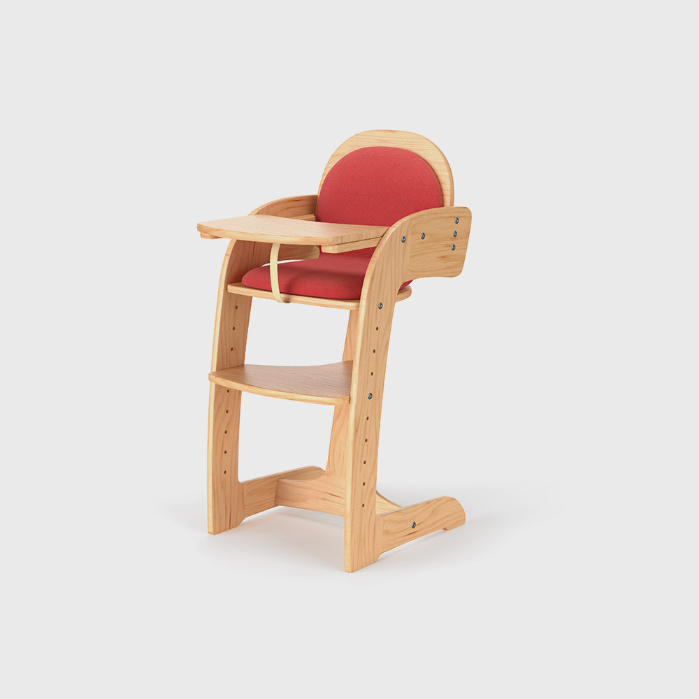 Wooden High Chair For Baby