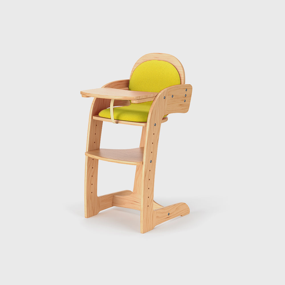 Wooden High Chair For Baby